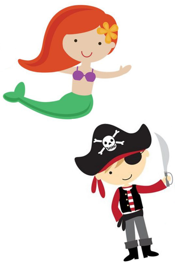 Mermaids and Pirates Birthday!