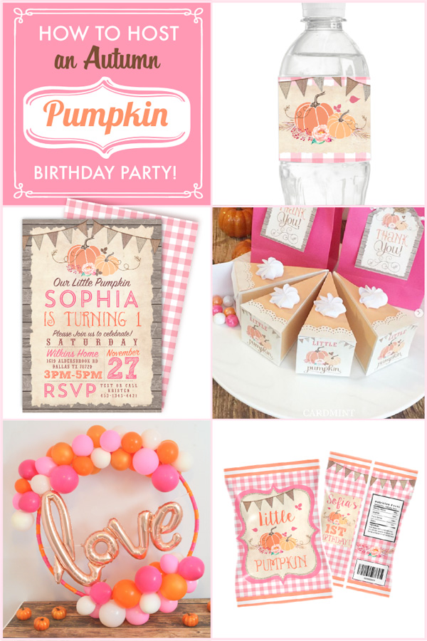 How to Host an Autumn Pumpkin Birthday